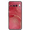 For Google Pixel 9 Pro XL Cellphone Case Luxury Protector Soft Silicone Cover for Google Pixel 9Pro XL Marble Soft Black Funda