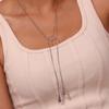 Minimalists Teardrop Necklace Crafted From Stainless Steel for Everyday Elegant