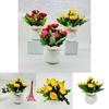 Camellia Sp Green Plant Indoor Decor With Plastic And Silk For Home And Wedding Use