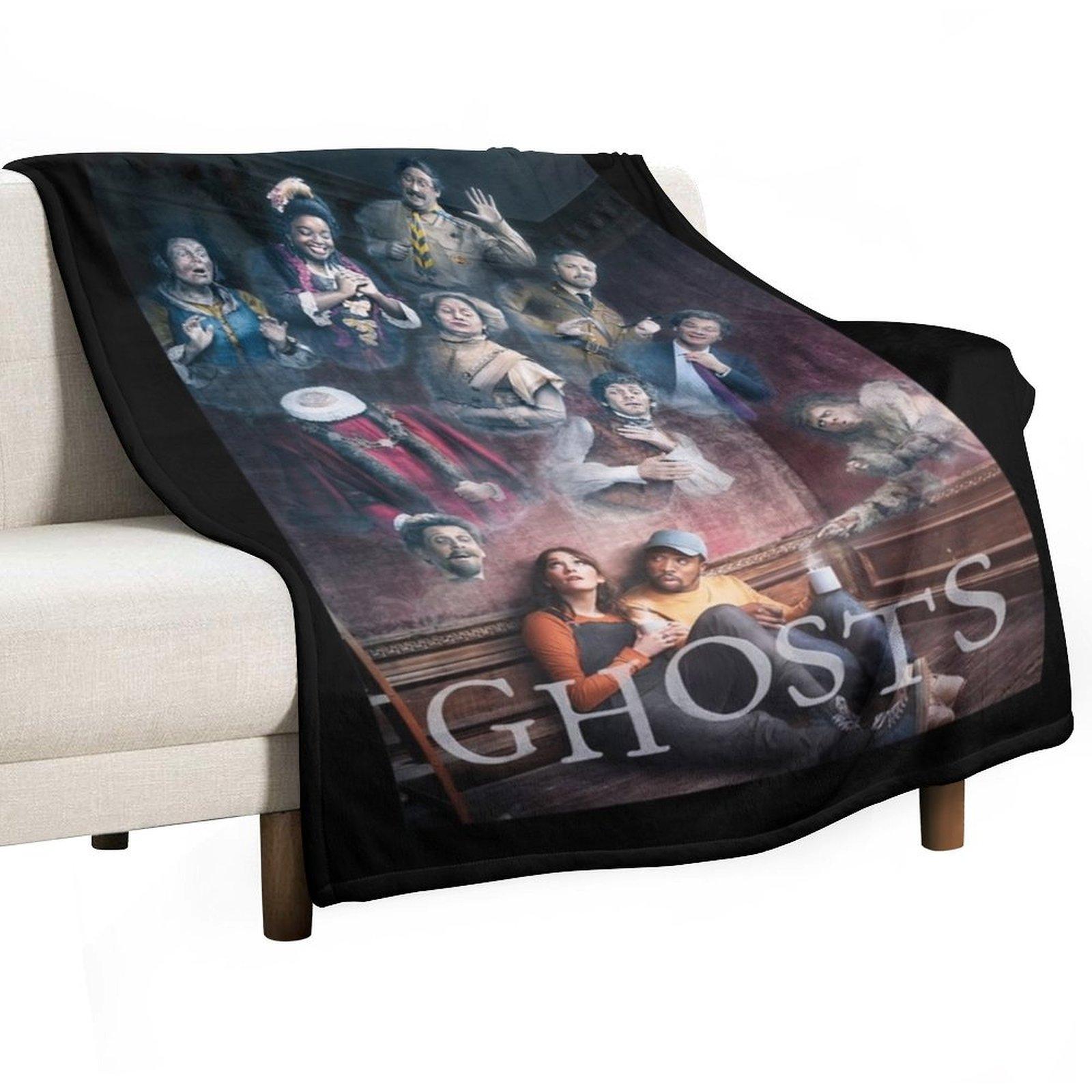 

Ghosts BBC TV show series Classic . Throw Blanket Single blankets and throws Sofa Hairys Blankets 30x40in