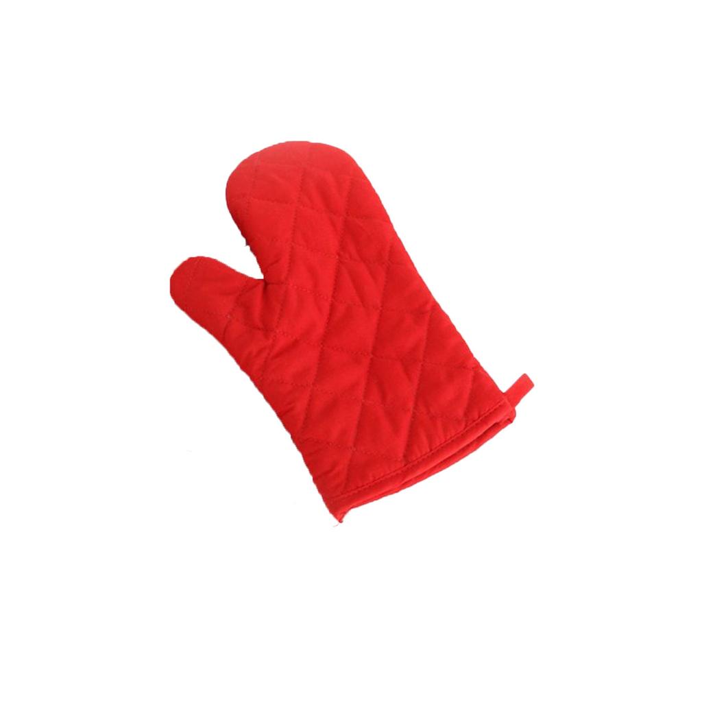 1PC Oven Mitts Heat Resistant Microwave Oven Glove Cotton Linen Baking BBQ Non-slip Oven Mitts Kitchen Cooking Supplies Tools