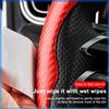 2pcs Carbon Fiber Non-Slip Steering Wheel Cover Car Accessories For BMW M Performance 1 3 5 7 Series M3 M4 M5 M6 X1 X3 X5 X6 X7 E30 E34 E36 E39 E4