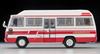 Tomica Limited Vintage Toyota Coaster High Roof Deluxe Car Finished Product 1/64 LV-184b White/Red