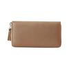 Gucci Round zipper long leather wallet regular women's rose beige