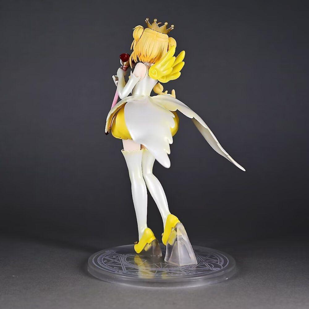 22Cm Anime Card Captor Figure Kinomoto Sakura Figures Action Models Statue Collection Doll Toys Desk Decora Kids Birthday Gifts