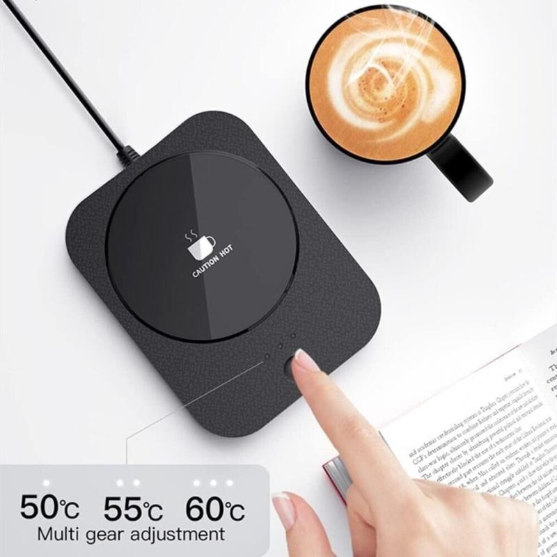 Coffee Cup Warmer USB Electric Mug Tea Milk Heater Pad Office Home Heating Plate