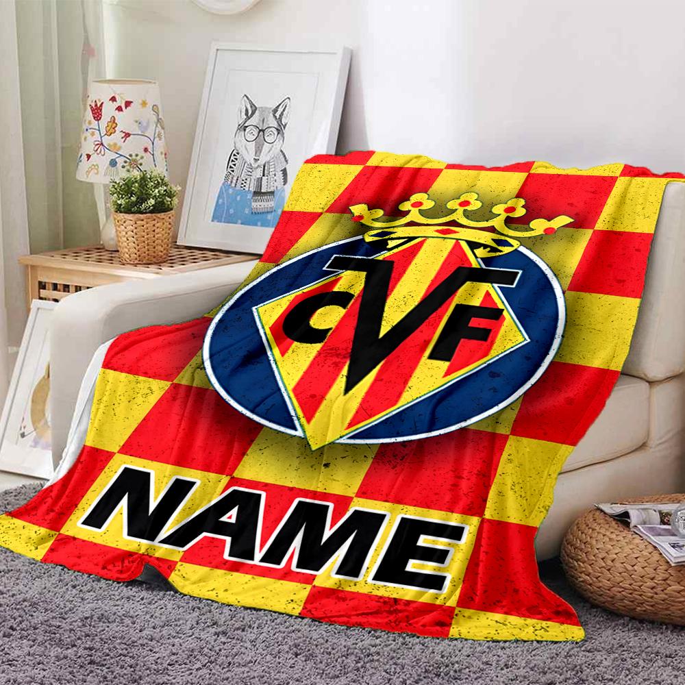 Custom Name Argentina Football Crest Blanket for Couch & Bed, Plush Cozy Fuzzy Blanket Super Soft & Warm Blankets for Fall and Winter. 0908222