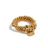 Yhpup Handmade Beads Jewelry Stainless Steel Elasticity Bracelet Bangle Ring Waterproof Fashion Summer Popular Jewelry Wholesale