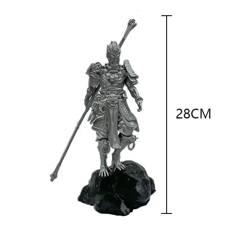 Figurine Model Desktop 28cm/3D Printed WuKong Creative Ornament Home Computer Desktop Children's Toy Gift Home Decor Accessories