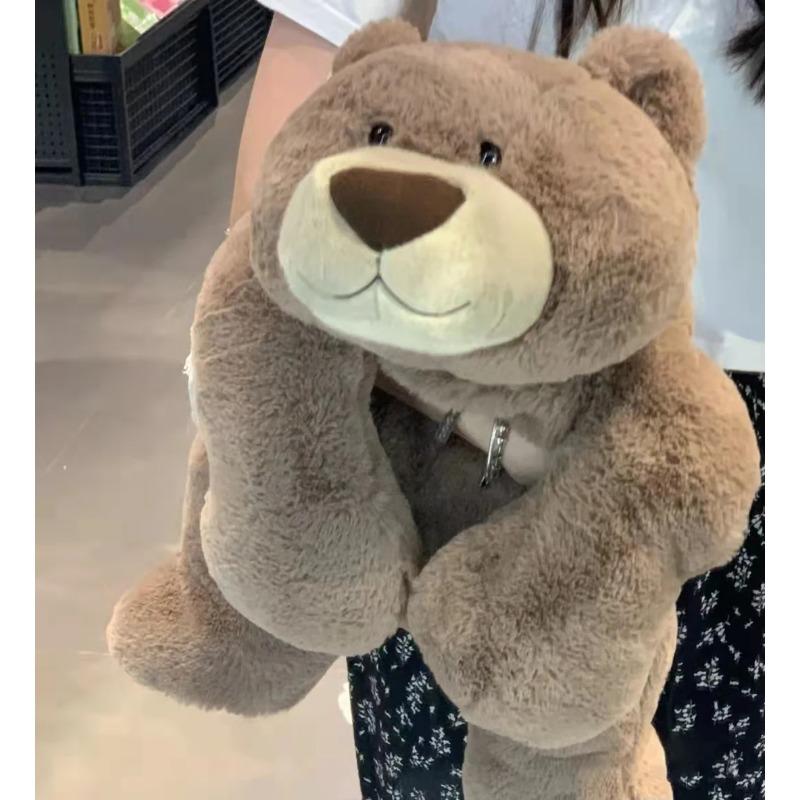 

Удобная подушка-подушка в виде лежащего динозавра, плюшевая игрушка в виде черного медведя, хаски, свиньи, мягкой подушки в подарок 30cm