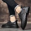 Fashion Men Shoes lace up New Winter Genuine Leather Casual Shoes Fashion Business Oxford Shoe men Designer office Work Shoes