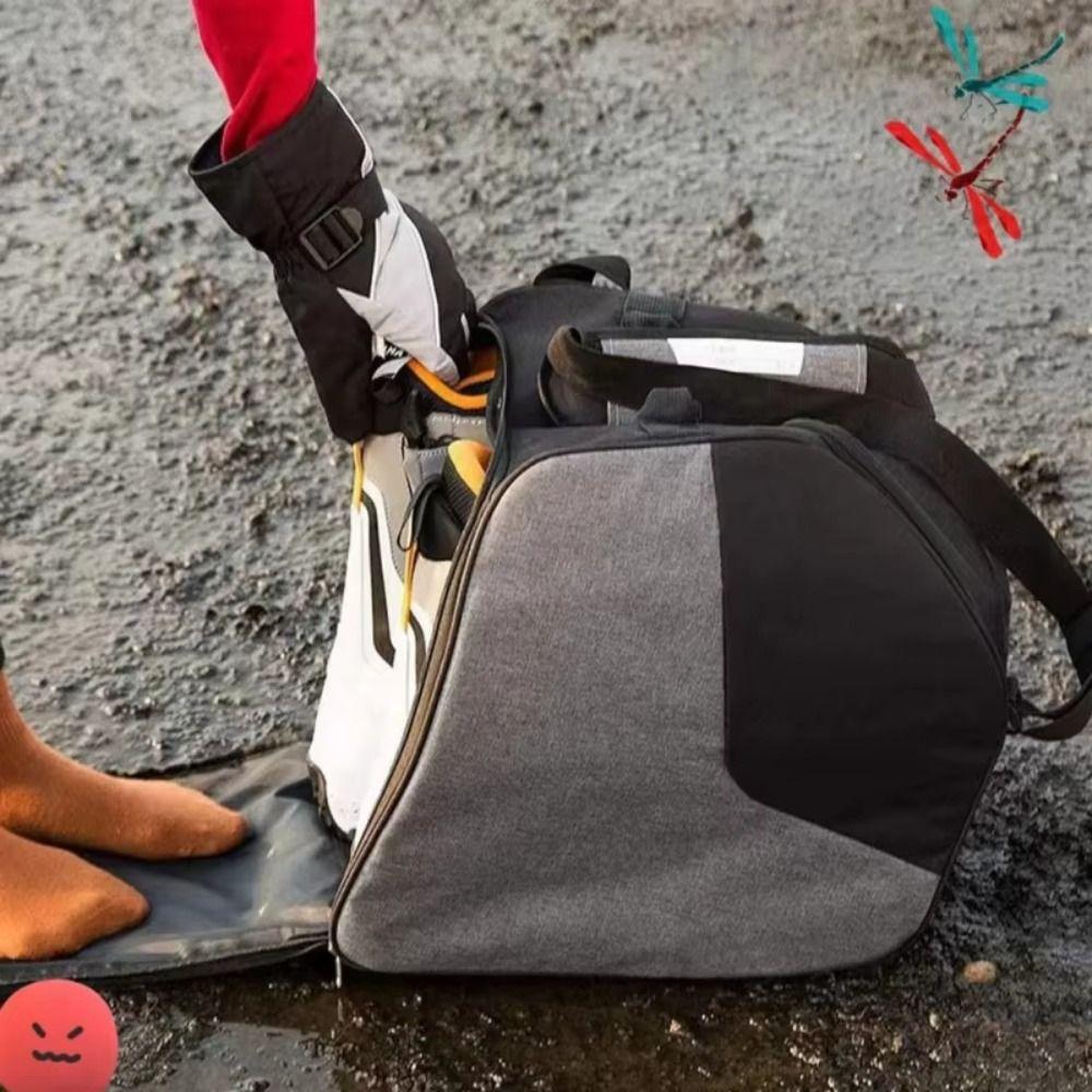 Schuhe Handschuhe Skischuhtasche Wasserdichte Ski Umhängetasche Snowboard Aufbewahrungstasche Ski Rucksack