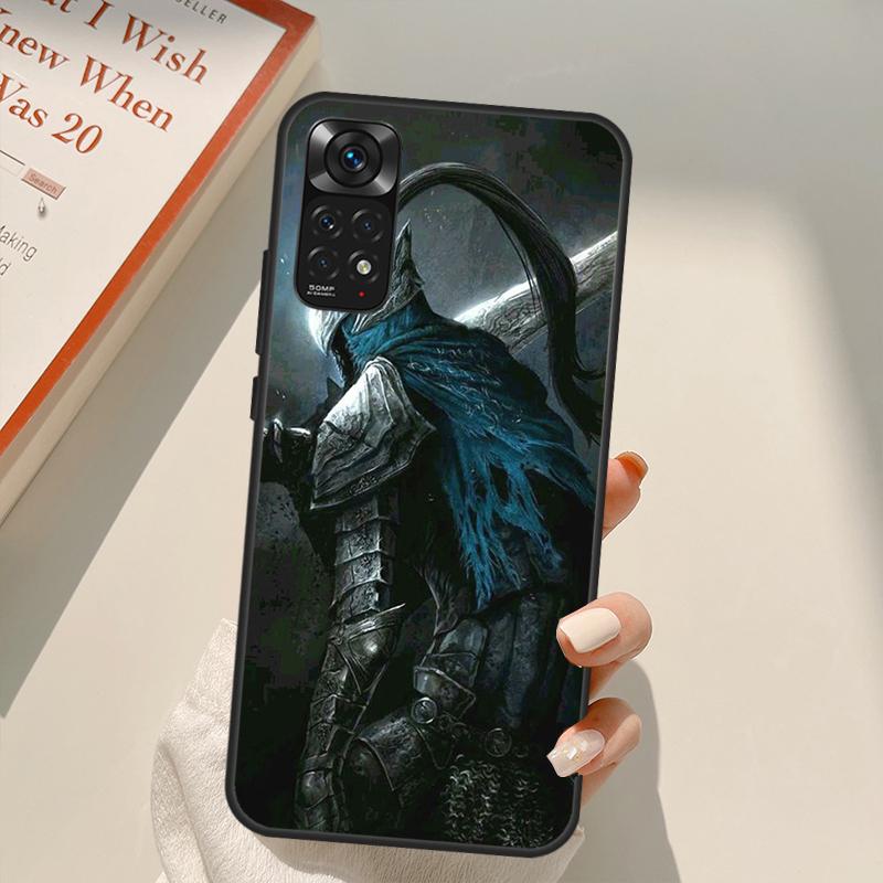 Game Dark Souls Case For Xiaomi Redmi Note 11 10 Pro 8 9 9S 10S 11S 9A 9C 10A 10C K40 K50 Gaming Cover