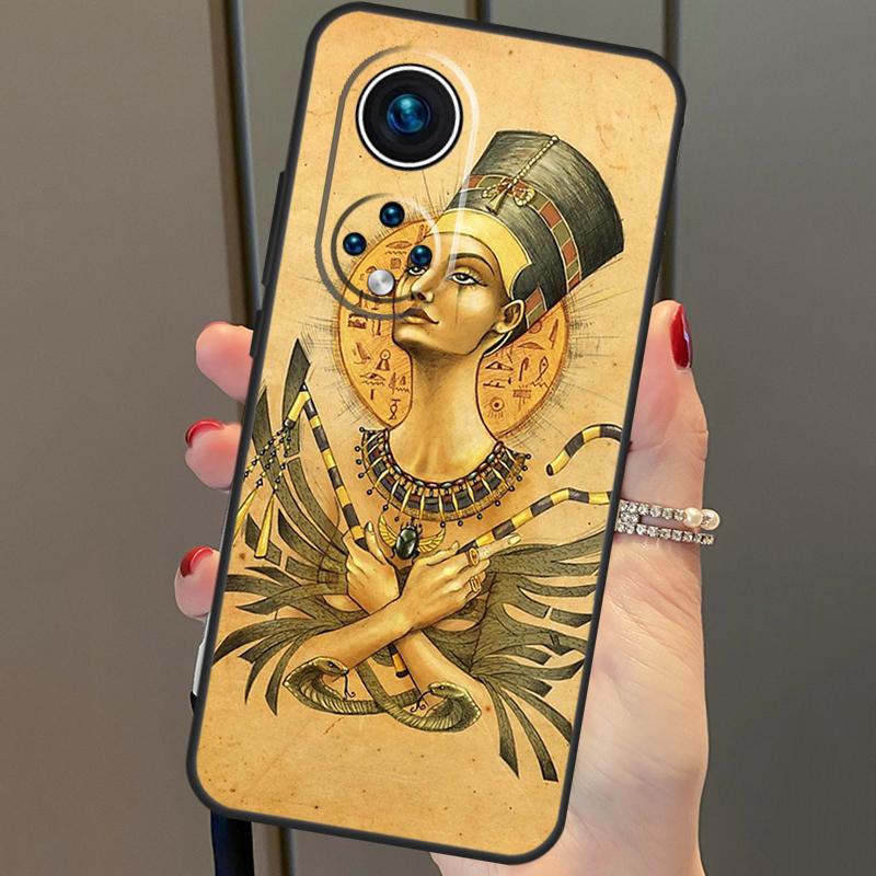 

Египет Нефертити Анубис Анкх Чехол Для Honor 90 70 50 Magic 6 Pro Magic 5 Lite Honor X6a X7a X8a X9a X8b X9b X8 X9 Чехол Honor 90 Lite
