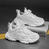 Children's shoes, boys' shoes, new spring/autumn styles, breathable mesh athletic shoes, campus-style black casual running shoes