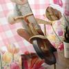 Easter Bunny Tulip Branch Eggs Plaid Tulle Curtains For Living Room Sheer Curtain For Bedroom Kitchen Blinds Voile Curtains