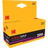 Kodak Color Negative Film GOLD 200 35mm 24 Exposures 7518301 3-Pack