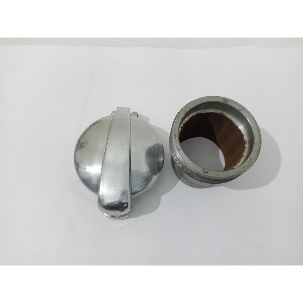 Petrol Tank Fuel Flip Cap 2.5" With Filler Neck Cafe Racer Monza AJS BSA |Fit