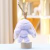 Bunny Plush Toy Pendant Cartoon Animal Keychain Bag Decoration Cute Kids Gift