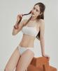 Wondeobeula Air Square Neck Bra And Panty Set