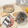 Desirable Circle Cake Mold Set, 11 Round Cake, Sushi, and Cookie Molds, Made of 430 Food-Grade Stainless Steel with Case. Small and Easy To Store, Any