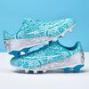 Kids' Long Spike Low-Top Soccer Shoes for Turf - Ideal for Elementary Students