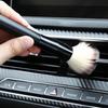 Black Small Soft Brush for Car Interior Detailing - Plastic Detail Brush for Thorough Cleaning