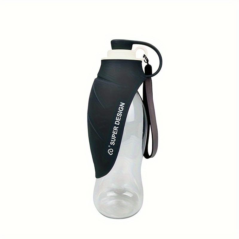 

Портативная бутылка для воды для собак от Baisher: Силиконовый дизайн для активных щенков — идеально подходит для приключений на свежем воздухе! чёрный