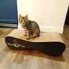 Mimi cat scratching post | black | 70x23x24 cm | MruuPruu