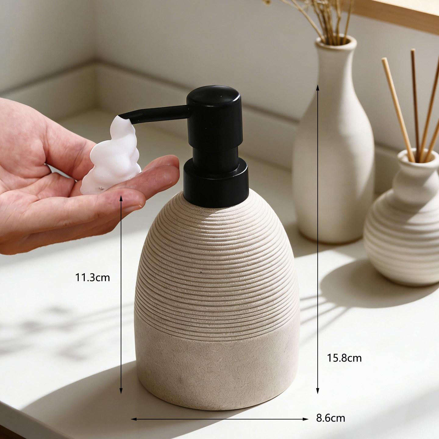 soap dispenser Hotel hand sanitizer bottle bath gel shampoo bubble bottle foam press bottle  dispenser  shampoo dispenser