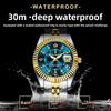 Swiss Ladies Watch Quartz Luminescent Calendar Waterproof For Gift And Fashion