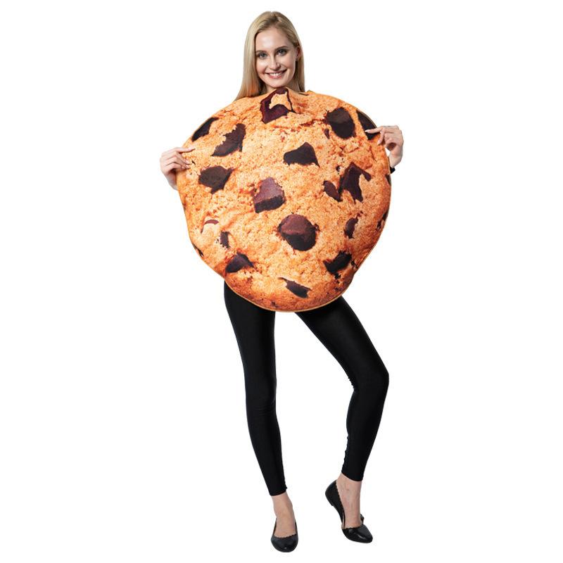 

Funny Cookie Cosplay Costume, Adults Adult One Size жёлтый