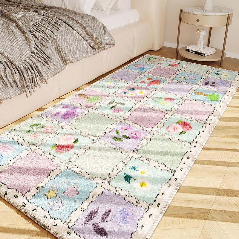Couverture de chevet isolante d'hiver pour chambre d'enfant, Coussin pour le pied du lit, le salon, le balcon, Décoration intérieure