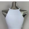Korean Off-Shoulder Lace-Up Halter Slimming Tank for Women