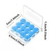 12pcs Moldable Silicone 12pcs Reusable Sleeping Earplugs - for Concerts, Swimming, Snoring, Airplane