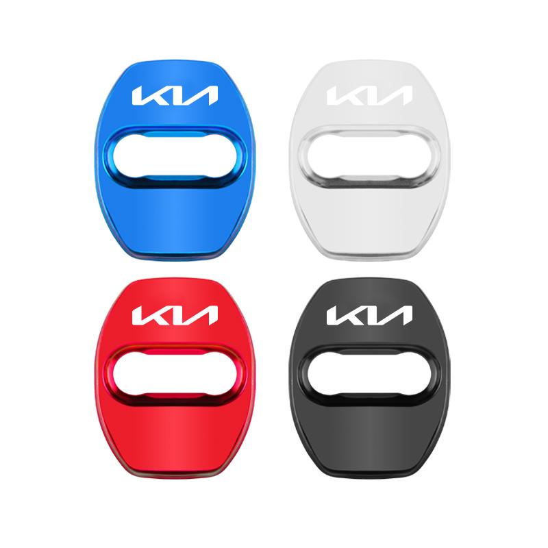 Car Door Lock Buckle Cover Metal Rust Proof Door Lock Cover Valve For KIA K9 Sportage Niro K5 Carnival EV6 EV9 EV3 K8 Stinger K4