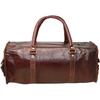 Leather Duffle Bag Travel Carry-On Waterproof Luggage Overnight Gym Weekender Bag