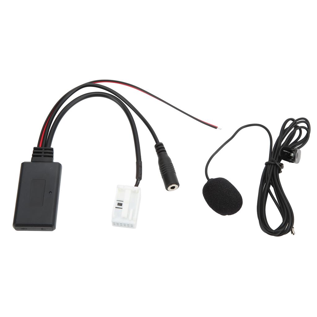 12pin Bluetooth 5.0 Module AUX In Cable MP3 Music Adapter Replacement for RCD300 RCD310 RNS300 RNS310 RCD510with