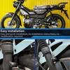 GFARDMOTO Motorcycle Front Fender Lift Kit Adjustable Fender Mudguard Riser