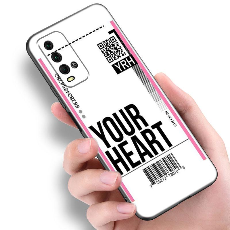 Travel Ticket Label Paris Phone Case For Xiaomi Redmi Note 5 6 9T K20 K40 K50 Pro 7A 8A 9A 9C 9i 10A 10C A1 S2 TPU Black Cover