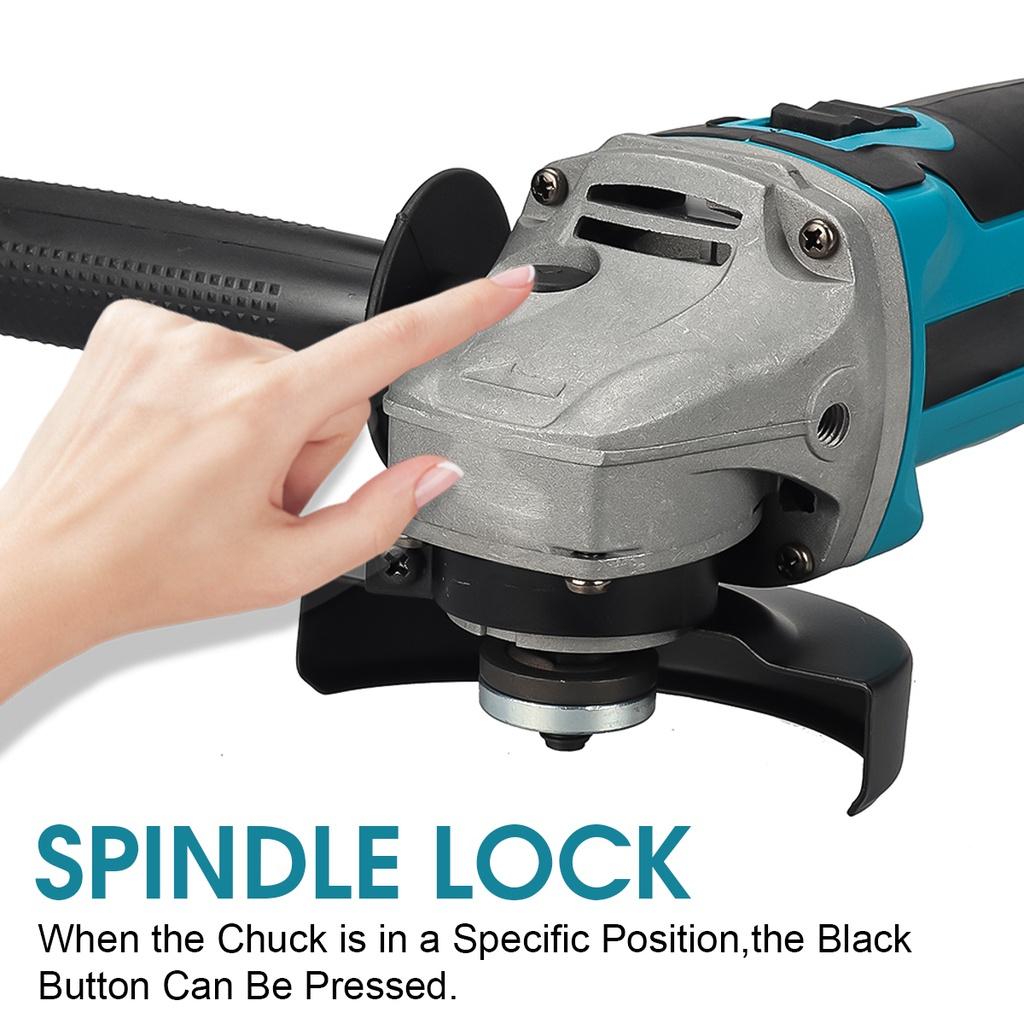 2000W Speed Brushless Car Polisher Angle Grinder Variable 688VF Car Waxing Polishing Machine For 18V Battery 2 IN 1