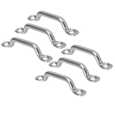 Boat Top Pad Eye Deck Loop Tie Down 316 sada sady z nerezové oceli pro upevnění Boat Top Eye Strap Boat Top Pad Eye Pad Eye