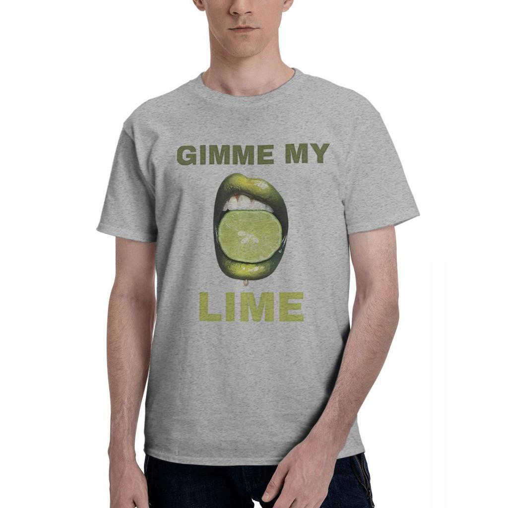 Gimme My Lime 100 Cotton Casual Breathable Confortable Men Top Mens Designer Clothes Funny Gifts