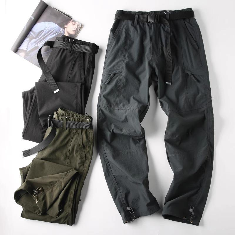 Men's Winter Plus Velvet Waterproof Windproof Ski Pants with Quick-Dry & Multi-Pocket Design