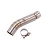 Slip On For CBR500 CBR500X CB500F 2013 2014 2015 2016 2017 2018 Motorcycle Exhaust Escape System Modified Middle Link Pipe 51mm