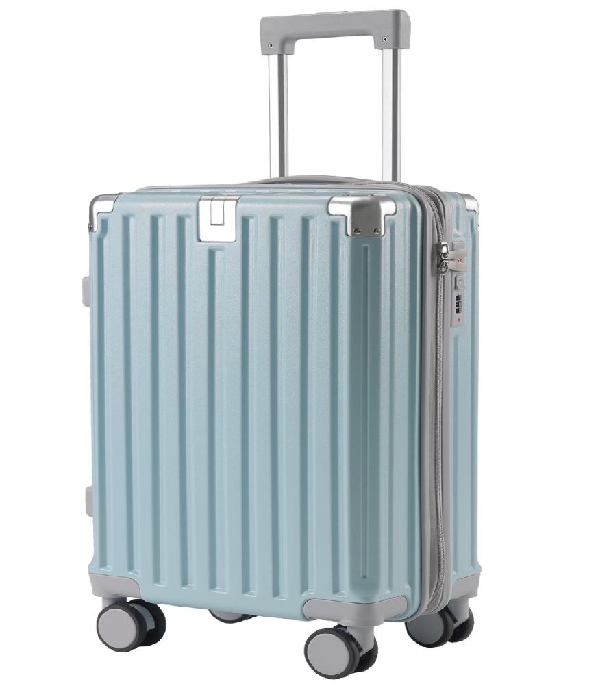 New Luggage Cardan Wheel Large Capacity Suitcase Password Box Durable Password Student Trolley Box Suitcase Zipper Style