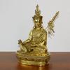 Feng Shui High 21cm Copper Lotus Master Buddha Statue Tibetan Tantric Supplies Decoration