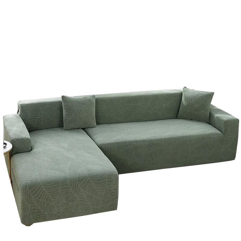 Waterproof Sofa Cover All Inclusive Embossed Dust Cover Jacquard Sofa Cover Four Seasons Anti Cat Scratch