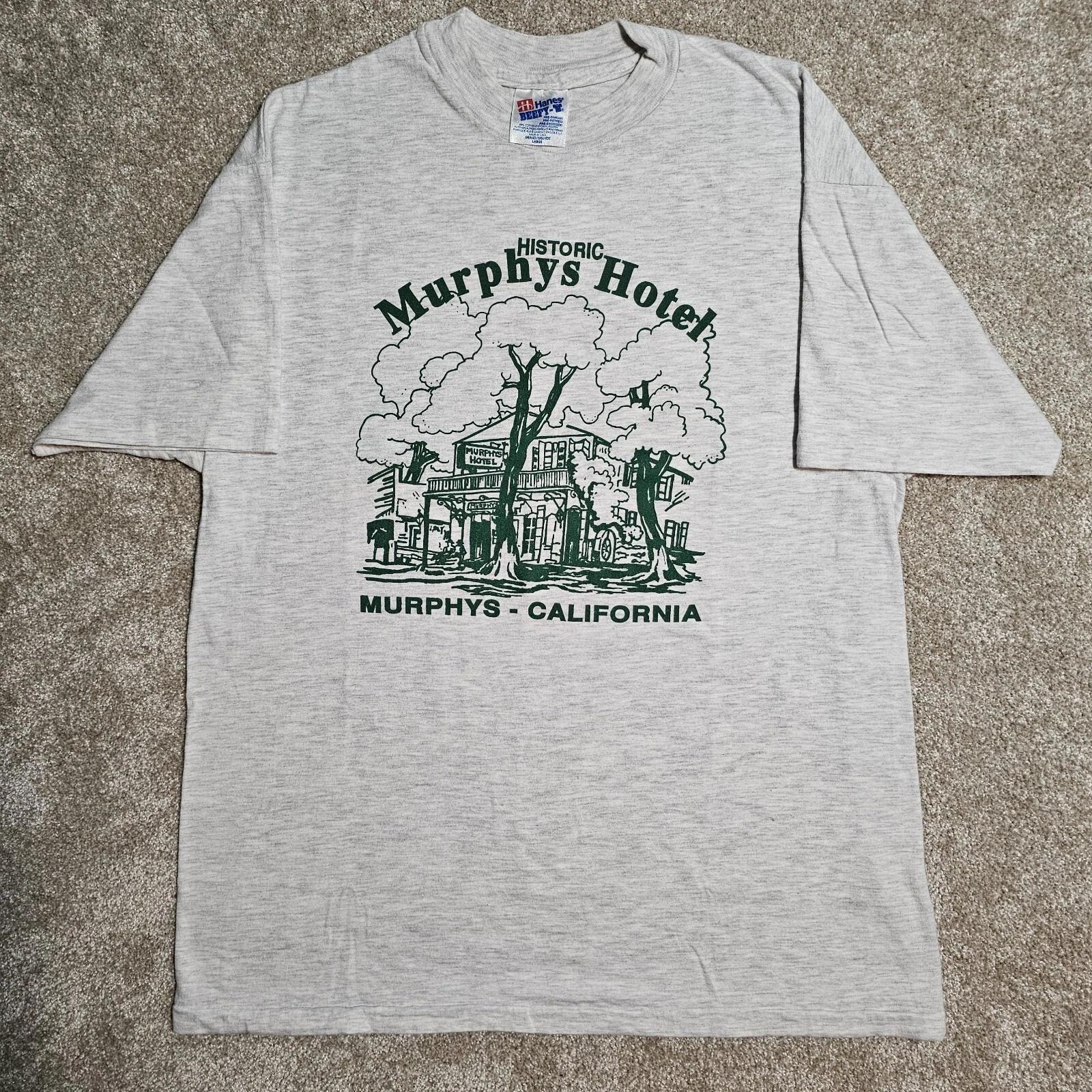 Vintage 90s Murphys Hotel T-shirt Mens L Hotel Hell Single Stitch Gordon Ramsey 4XL