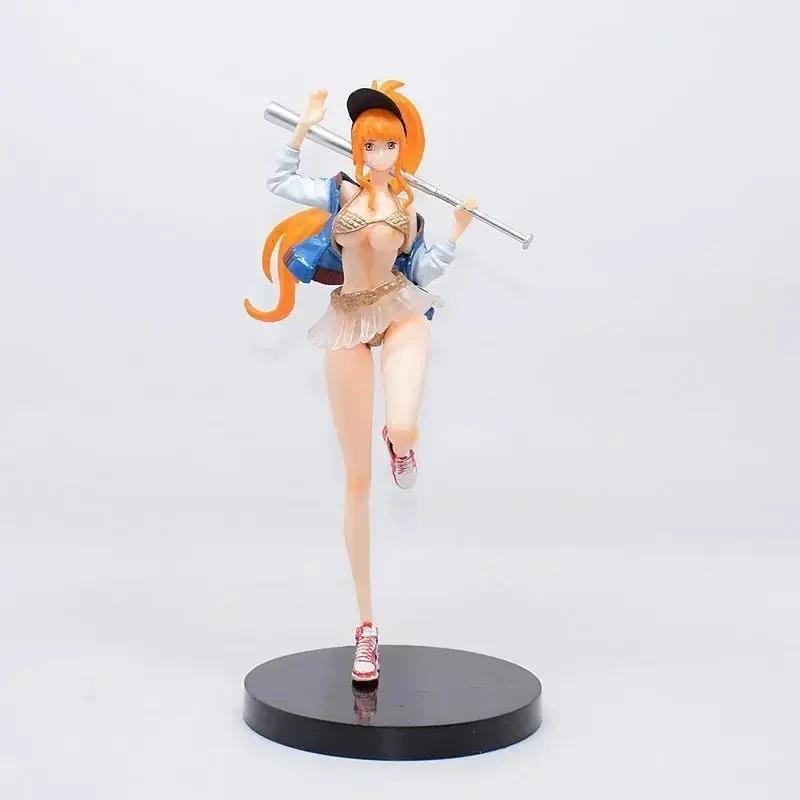 One Piece Boa Hancock Nico Robin Nami Anime Figure Beautiful Girl Manga Statue Action Figurine Collectible Scale Ratio Model Toys  Playsetss
